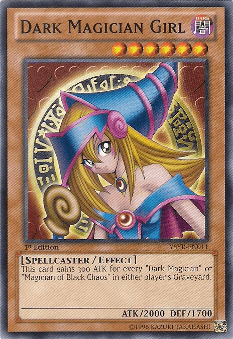 1st Edition, Common, Dark, Effect Monster, Spellcaster, Starter Deck: Yugi Reloaded, Unlimited Dark Magician Girl [YSYR-EN011] Common - Trading Card World