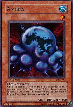 1st Edition, Aqua, Effect Monster, Magic Ruler, Rare, Unlimited, Water Ameba [MRL-010] Rare - Trading Card World