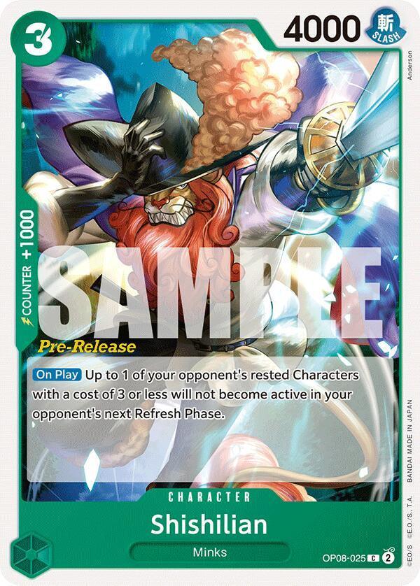 Character, Common, Minks, Two Legends, Two Legends Pre-Release Cards Shishilian [Two Legends Pre-Release Cards] - Trading Card World