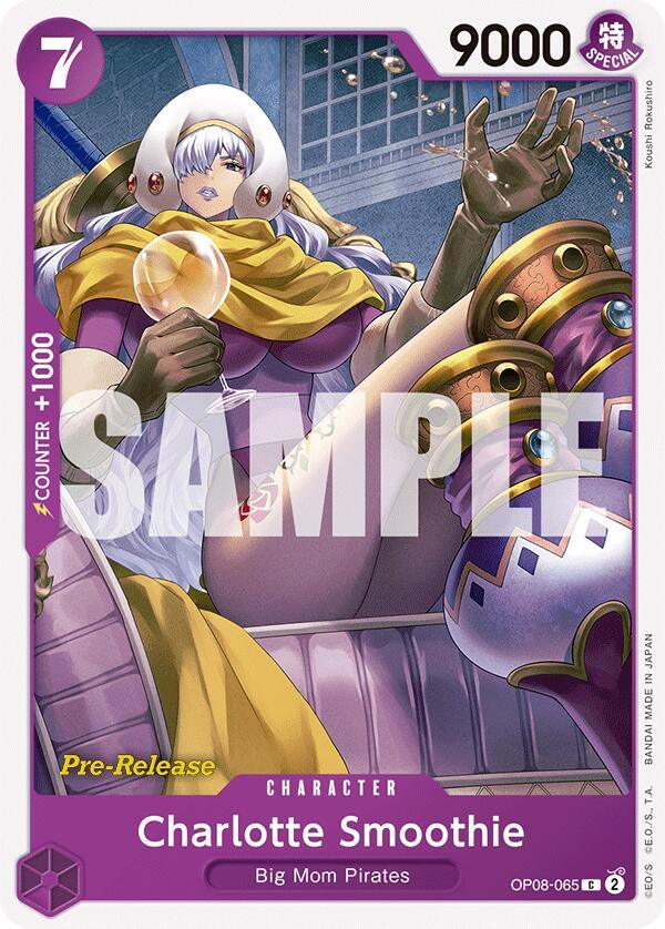 Big Mom Pirates, Character, Common, Two Legends, Two Legends Pre-Release Cards Charlotte Smoothie [Two Legends Pre-Release Cards] - Trading Card World