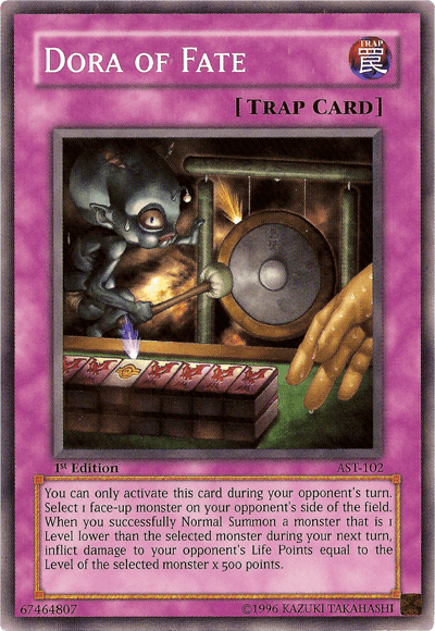 1st Edition, Ancient Sanctuary, Common, Normal Trap, Trap, Unlimited Dora of Fate [AST-102] Common - Trading Card World