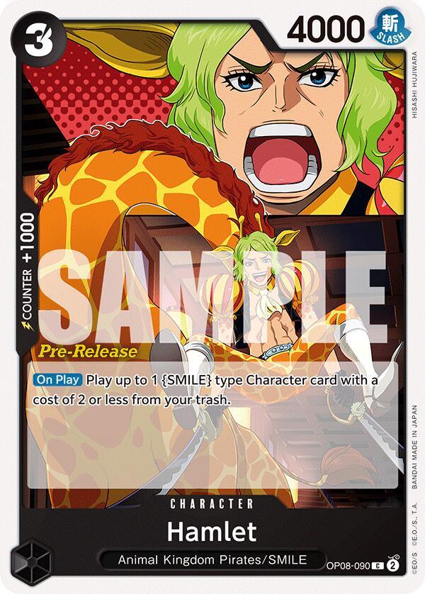 Animal Kingdom Pirates, Character, Common, SMILE, Two Legends, Two Legends Pre-Release Cards Hamlet [Two Legends Pre-Release Cards] - Trading Card World