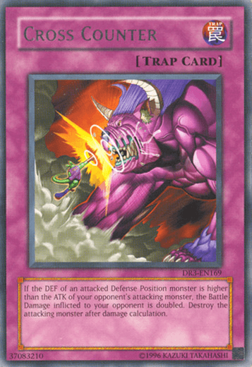 Dark Revelation Volume 3, Normal Trap, Rare, Trap, Unlimited Cross Counter [DR3-EN169] Rare - Trading Card World