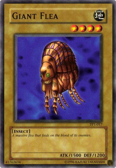 Common, Earth, Insect, Normal Monster, Tournament Pack 1, Unlimited Giant Flea [TP1-017] Common - Trading Card World
