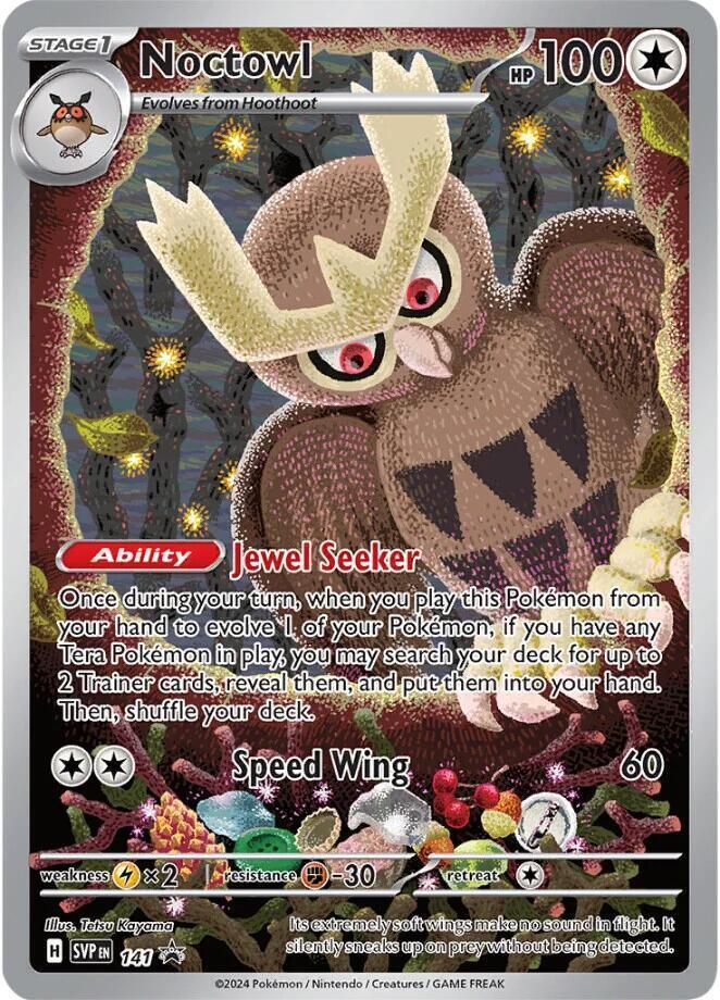 Scarlet & Violet: Black Star Promos Noctowl (141) [Scarlet & Violet: Black Star Promos] - Trading Card World