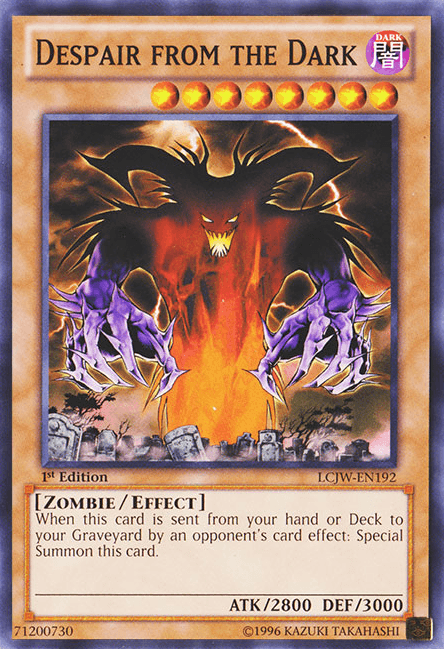 1st Edition, Common, Dark, Effect Monster, Legendary Collection 4: Joey's World, Zombie Despair from the Dark [LCJW-EN192] Common - Trading Card World