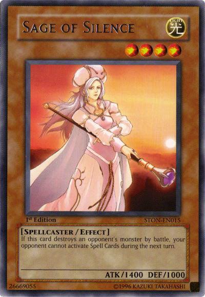1st Edition, Effect Monster, Light, Rare, Spellcaster, Strike of Neos, Unlimited Sage of Silence [STON-EN015] Rare - Trading Card World