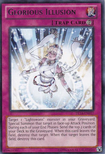 Continuous Trap, Duelist League Promo, Rare, Trap, Unlimited Glorious Illusion (Blue) [DL14-EN017] Rare - Trading Card World