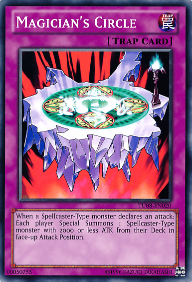 Common, Normal Trap, Trap, Turbo Pack: Booster Eight, Unlimited Magician's Circle [TU08-EN020] Common - Trading Card World