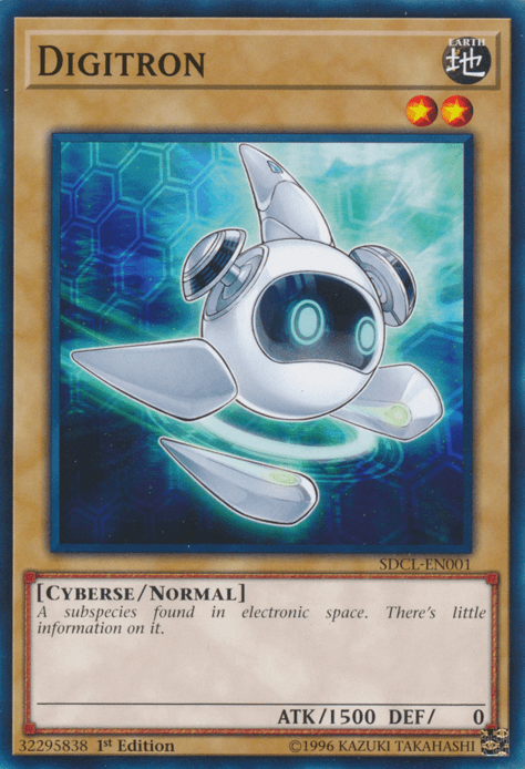 1st Edition, Common, Cyberse, Earth, Normal Monster, Structure Deck: Cyberse Link Digitron [SDCL-EN001] Common - Trading Card World
