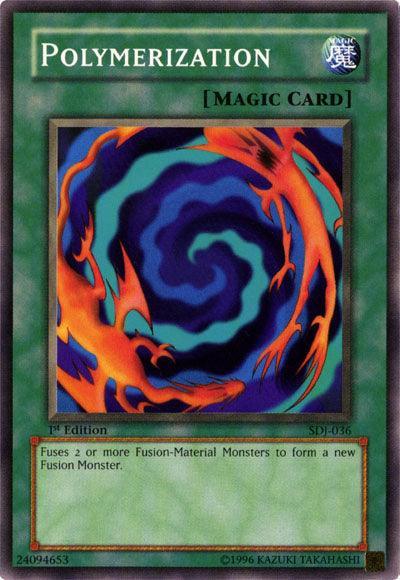 1st Edition, Common, Normal Spell, Spell, Starter Deck: Joey, Unlimited Polymerization [SDJ-036] Common - Trading Card World