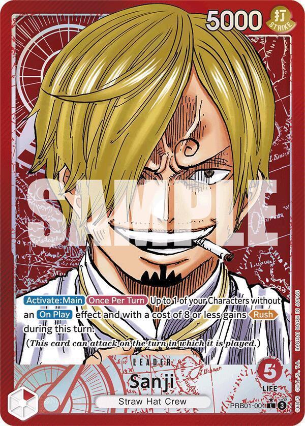 Extra Booster: Memorial Collection, One Piece Singles Sanji (Alternate Art) [Extra Booster: Memorial Collection] - Trading Card World