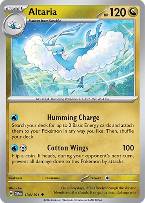 Scarlet & Violet: Surging Sparks Altaria (134/191) [Scarlet & Violet: Surging Sparks] - Trading Card World