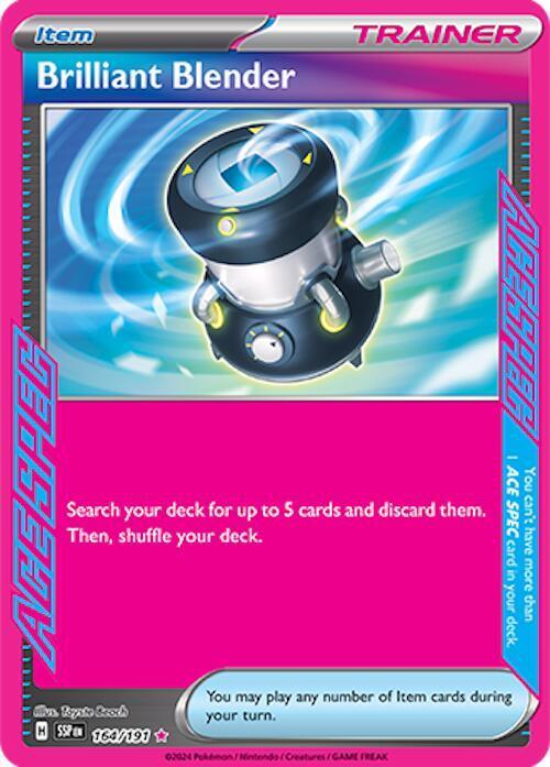 Scarlet & Violet: Surging Sparks Brilliant Blender (164/191) [Scarlet & Violet: Surging Sparks] - Trading Card World