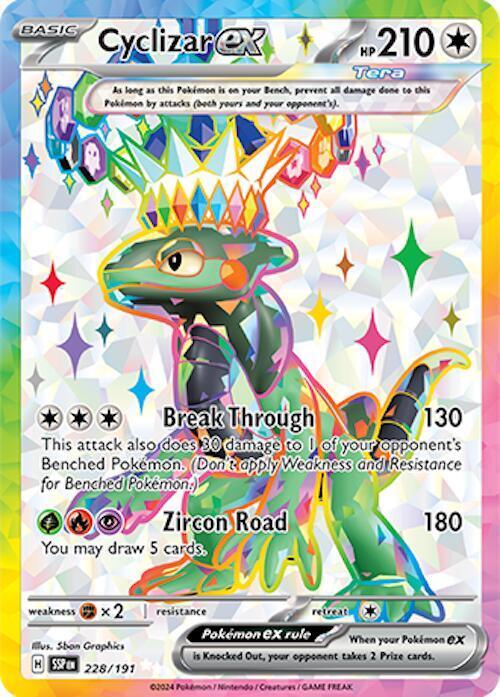 228, Scarlet & Violet: Surging Sparks Cyclizar ex (228/191) [Scarlet & Violet: Surging Sparks] - Trading Card World