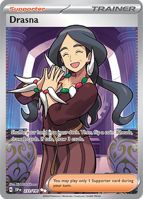 231, Scarlet & Violet: Surging Sparks Drasna (231/191) [Scarlet & Violet: Surging Sparks] - Trading Card World