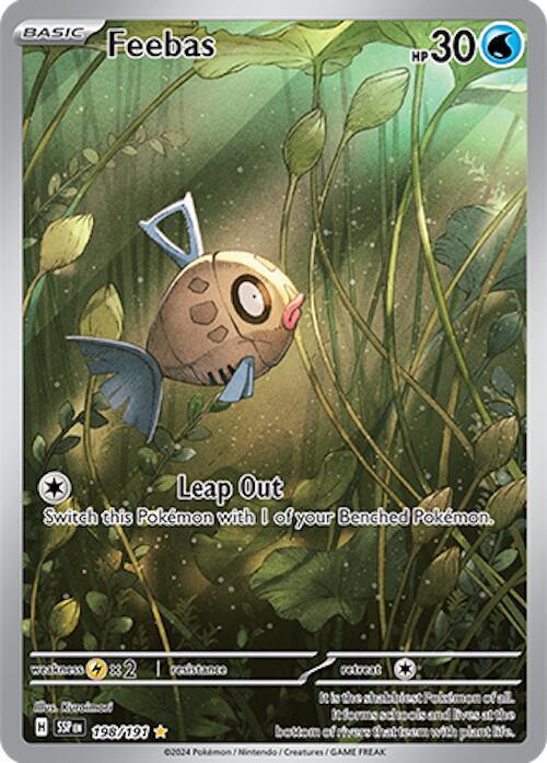 Scarlet & Violet: Surging Sparks Feebas (198/191) [Scarlet & Violet: Surging Sparks] - Trading Card World