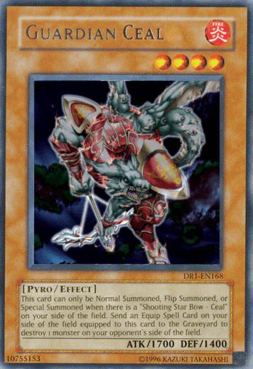 Dark Revelation Volume 1, Effect Monster, Fire, Pyro, Rare, Unlimited Guardian Ceal [DR1-EN168] Rare - Trading Card World
