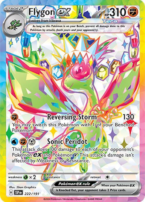 Scarlet & Violet: Surging Sparks Flygon ex (222/191) [Scarlet & Violet: Surging Sparks] - Trading Card World
