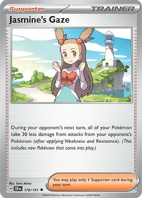 Scarlet & Violet: Surging Sparks Jasmine's Gaze (178/191) [Scarlet & Violet: Surging Sparks] - Trading Card World