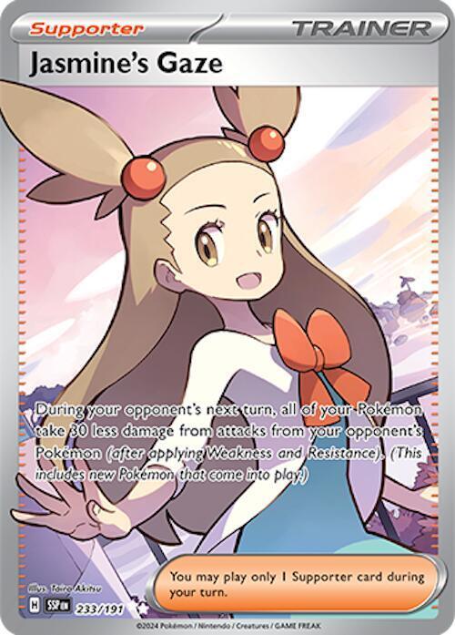 Scarlet & Violet: Surging Sparks Jasmine's Gaze (233/191) [Scarlet & Violet: Surging Sparks] - Trading Card World