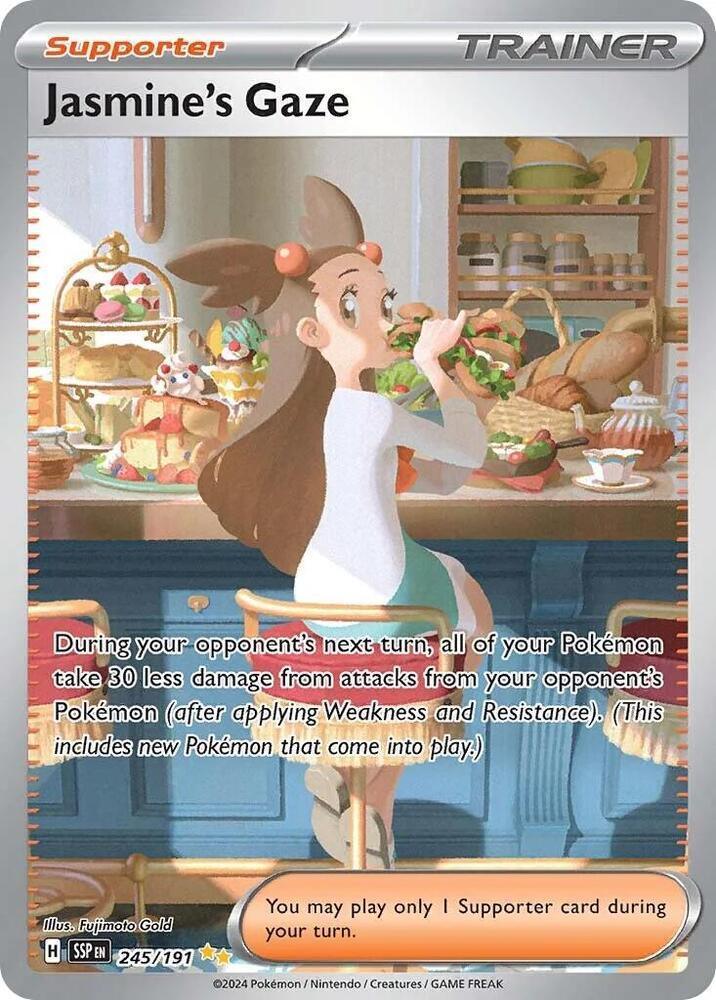 Scarlet & Violet: Surging Sparks Jasmine's Gaze (245/191) [Scarlet & Violet: Surging Sparks] - Trading Card World