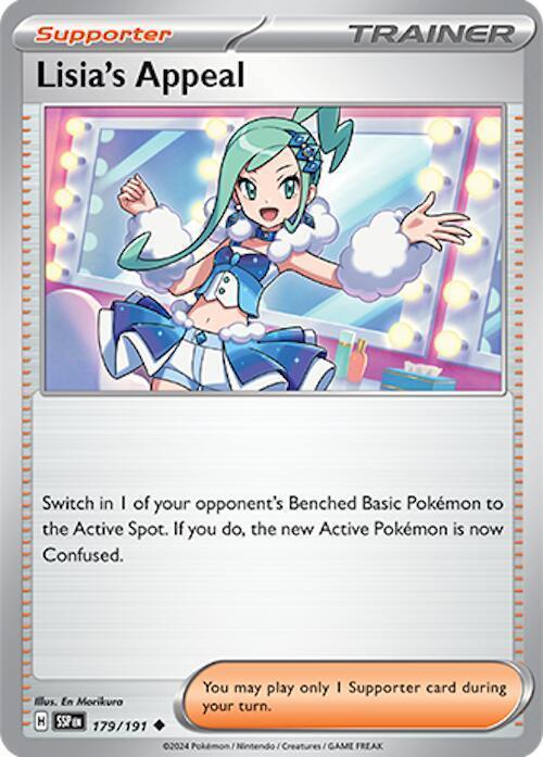 179, Scarlet & Violet: Surging Sparks Lisia's Appeal (179/191) [Scarlet & Violet: Surging Sparks] - Trading Card World