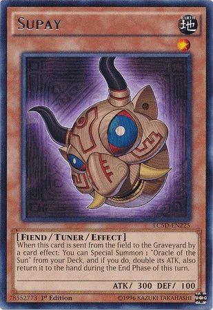 1st Edition, Earth, Fiend, Legendary Collection 5D's, Rare, Tuner/Effect Monster Supay [LC5D-EN225] Rare - Trading Card World