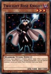 1st Edition, Common, Dark, Legendary Duelists: Season 2, Tuner/Effect Monster, Warrior Twilight Rose Knight [LDS2-EN096] Common - Trading Card World