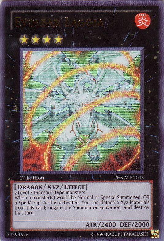 1st Edition, Dragon, Fire, Photon Shockwave, Ultra Rare, Unlimited, Xyz/Effect Monster Evolzar Laggia [PHSW-EN043] Ultra Rare - Trading Card World