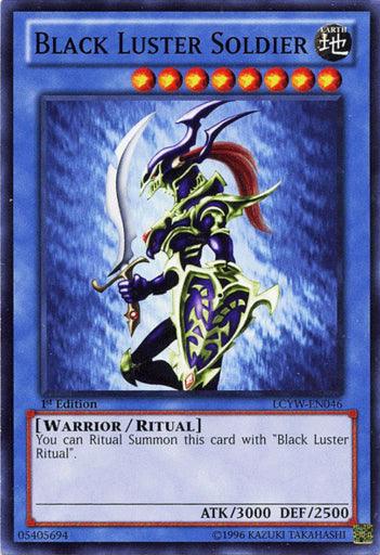 1st Edition, Common, Earth, Legendary Collection 3: Yugi's World, Ritual Monster, Unlimited, Warrior Black Luster Soldier [LCYW-EN046] Common - Trading Card World