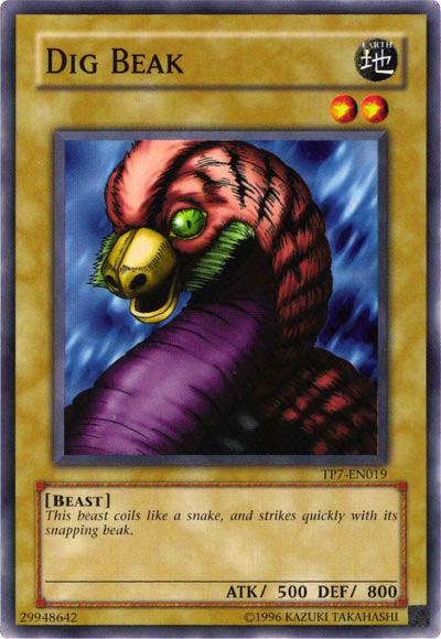 Beast, Common, Earth, Normal Monster, Tournament Pack 7, Unlimited Dig Beak [TP7-EN019] Common - Trading Card World