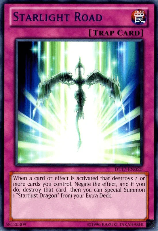 Duelist League Promo, Normal Trap, Rare, Trap, Unlimited Starlight Road (Purple) [DL17-EN020] Rare - Trading Card World