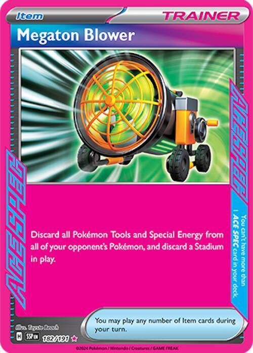 Scarlet & Violet: Surging Sparks Megaton Blower (182/191) [Scarlet & Violet: Surging Sparks] - Trading Card World