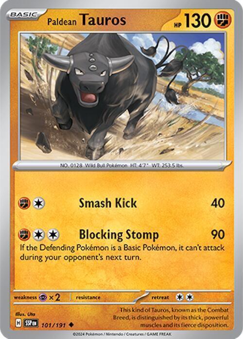 Scarlet & Violet: Surging Sparks Paldean Tauros (101/191) [Scarlet & Violet: Surging Sparks] - Trading Card World