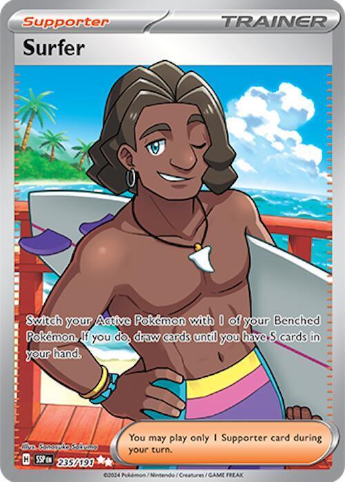 Scarlet & Violet: Surging Sparks Surfer (235/191) [Scarlet & Violet: Surging Sparks] - Trading Card World