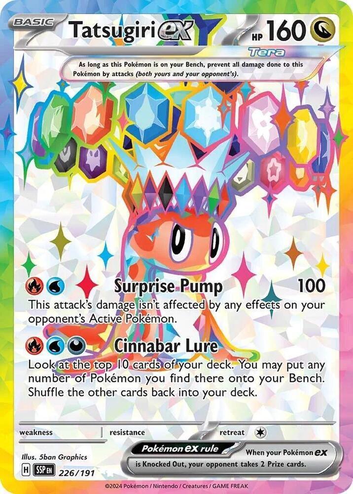 Scarlet & Violet: Surging Sparks Tatsugiri ex (226/191) [Scarlet & Violet: Surging Sparks] - Trading Card World