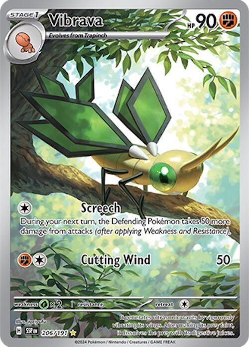 Scarlet & Violet: Surging Sparks Vibrava (206/191) [Scarlet & Violet: Surging Sparks] - Trading Card World