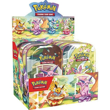 Scarlet & Violet: Prismatic Evolutions Mini Tin Sealed Display