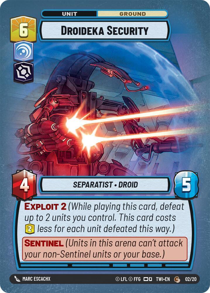  Droideka Security (02/20) [Twilight of the Republic: Weekly Play] - Trading Card World
