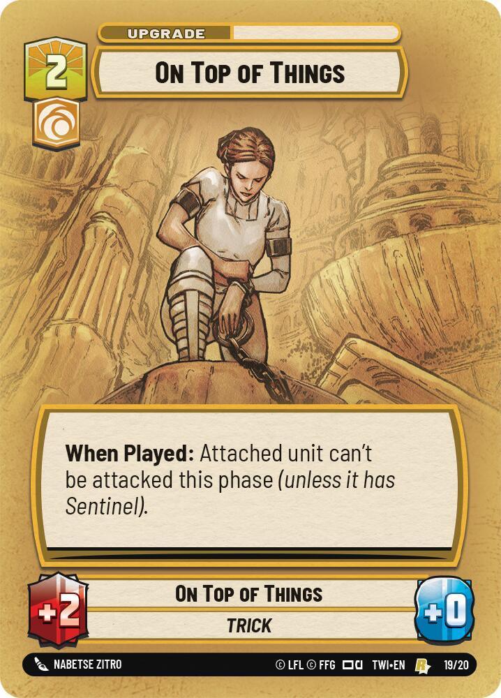  On Top of Things (19/20) [Twilight of the Republic: Weekly Play] - Trading Card World