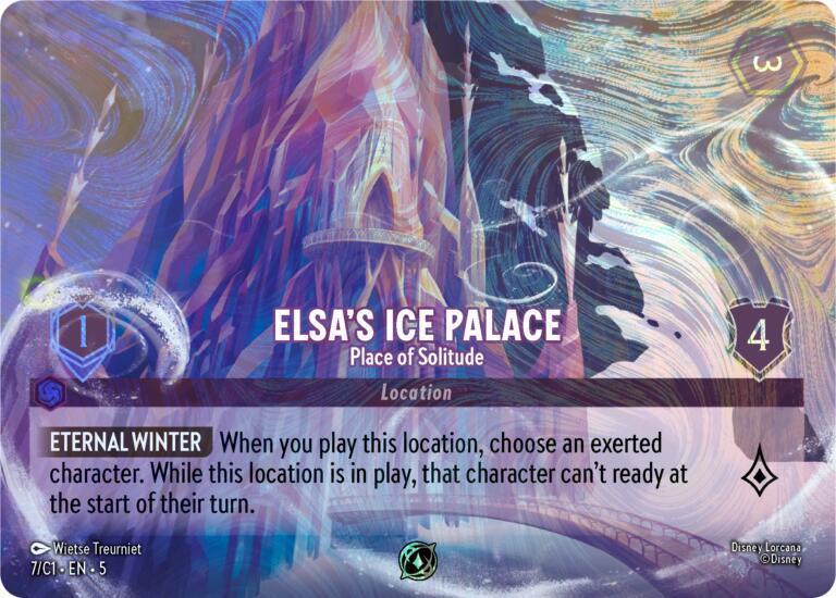  Elsa's Ice Palace - Place of Solitude (7) [Promo Cards] - Trading Card World