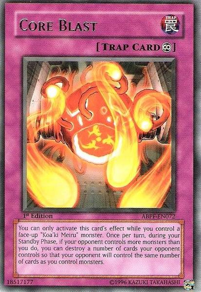 1st Edition, Absolute Powerforce, Normal Trap, Rare, Trap, Unlimited Core Blast [ABPF-EN072] Rare - Trading Card World