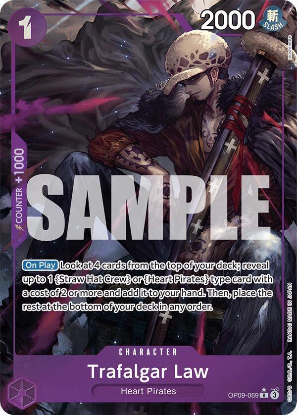 Emperors in the New World, One Piece Singles Trafalgar Law (Parallel) [Emperors in the New World] - Trading Card World