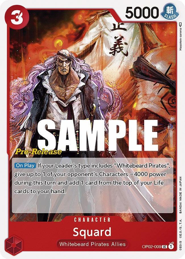Character, Paramount War, Paramount War Pre-Release Cards, Uncommon, Whitebeard Pirates Allies Squard [Paramount War Pre-Release Cards] - Trading Card World