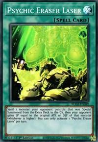 1st Edition, Blazing Vortex, Normal Spell, Spell, Super Rare Psychic Eraser Laser [BLVO-EN089] Super Rare - Trading Card World