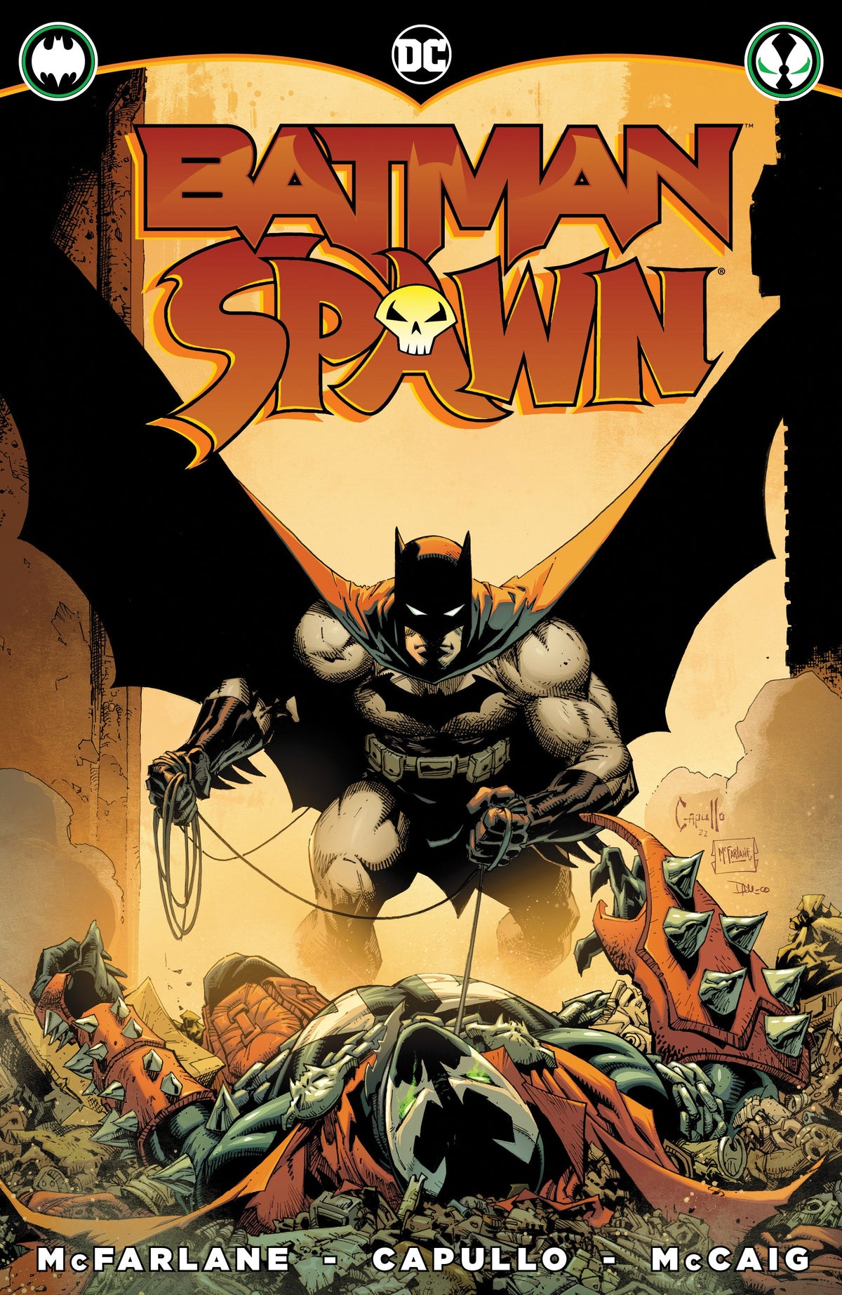 Batman Spawn #1 (One Shot) A Greg Capullo Todd McFarlane (12/13/2022) Dc