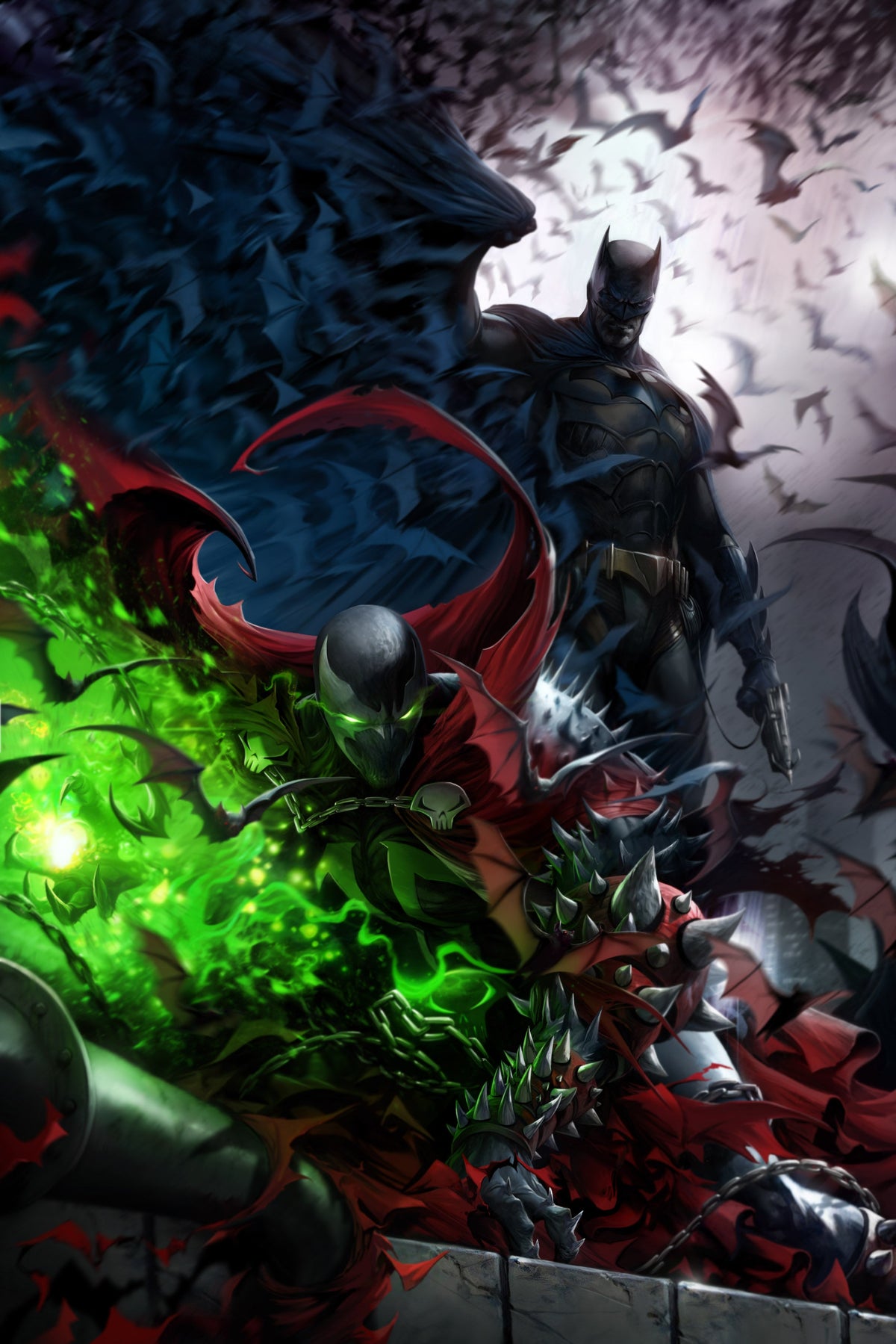 Batman Spawn #1 (One Shot) E Francesco Mattina Variant (12/13/2022) Dc