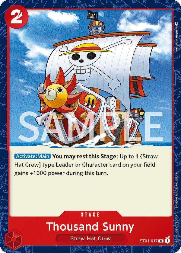 Common, Revision Pack Cards, Stage, Straw Hat Crew Thousand Sunny [Revision Pack Cards] - Trading Card World