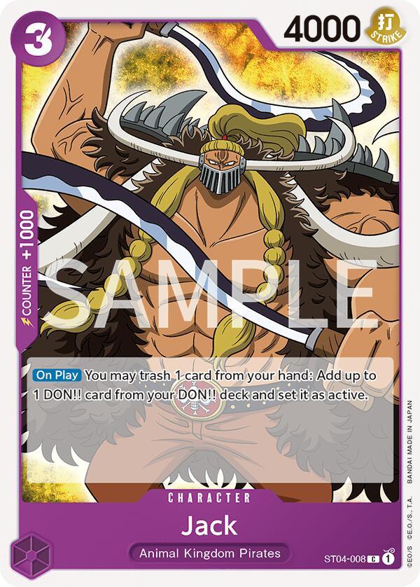 Animal Kingdom Pirates, Character, Common, Revision Pack Cards Jack [Revision Pack Cards] - Trading Card World
